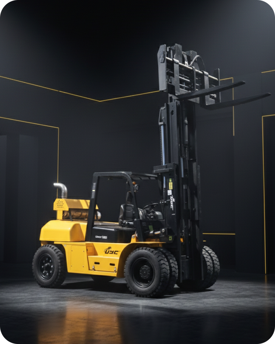CPCD100 10 TON CUMMINS MOTORLU DİZEL FORKLİFT